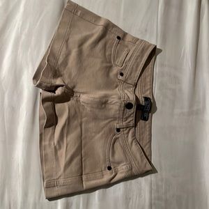 Tan women’s short shorts